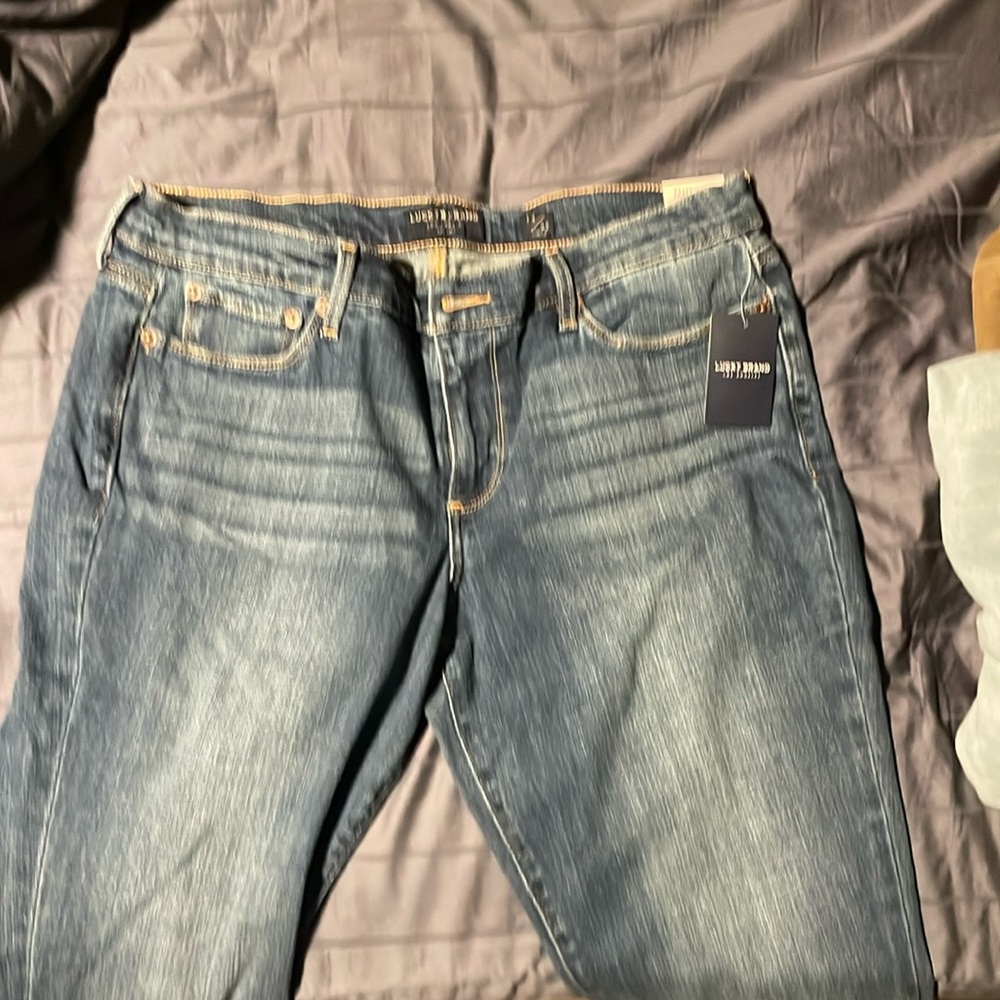 Lucky jeans mid raise straight